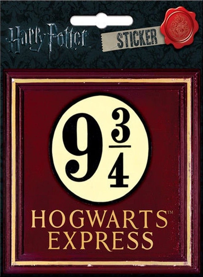 Ata-Boy Harry Potter Stickers, 9 3/4 Hogwarts Anime/Movie Stickers - Harry Potter Gifts & Merchandise - Image 1